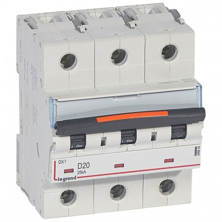 409834 LEGRAND AIMANT DX3 25kA D 20A 3P