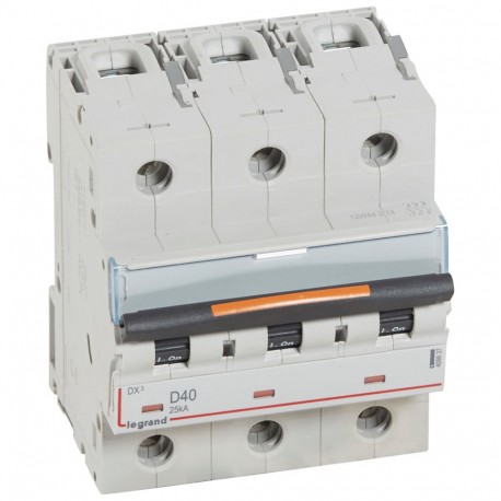 409837 LEGRAND MAGNETE DX3 25kA D 3P 40A
