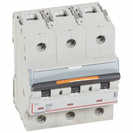 409838 LEGRAND MAGNETE DX3 25kA D 3P 50A