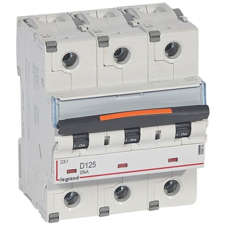 409842 LEGRAND MAGNETE DX3 25kA D 3P 125A