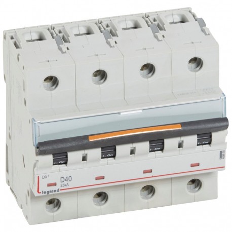 409850 LEGRAND AIMANT DX3 25kA D 4P 40A