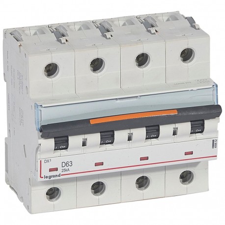 409852 LEGRAND MAGNETE DX3 25kA D 4P 63A
