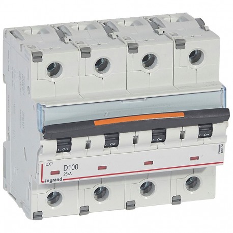 409854 LEGRAND Магнит DX3 на 25ка Д 4П 100А