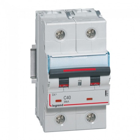 410012 LEGRAND MAGNET DX3 36kA C 2P 40A