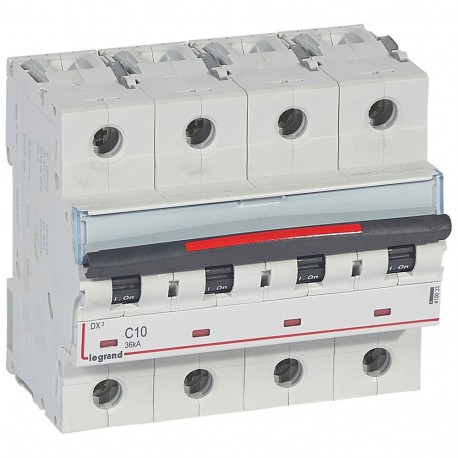 410033 LEGRAND MAGNET DX3 36kA C 4P 10A