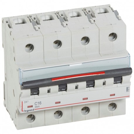 410034 LEGRAND MAGNET DX3 36kA C 4P 16A