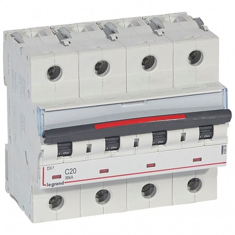 410035 LEGRAND MAGNET DX3 36kA C 4P 20A