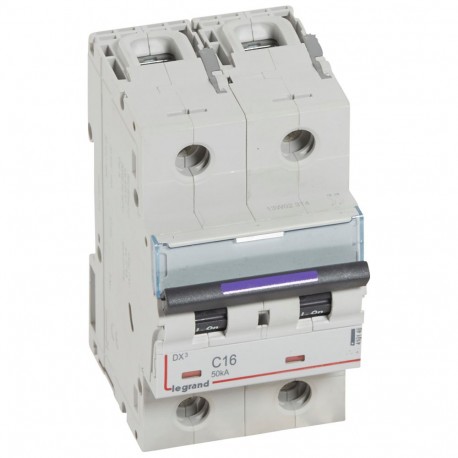 410148 LEGRAND MAGNET DX3 50kA C 16A 2P