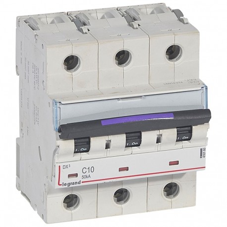 410160 LEGRAND MAGNET DX3 50kA C 3P 10A