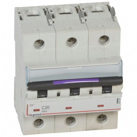 410162 LEGRAND MAGNET DX3 50kA C 3P 20A