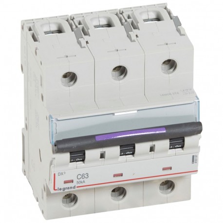 410167 LEGRAND AIMANT à 50 ka DX3 C 3P 63A