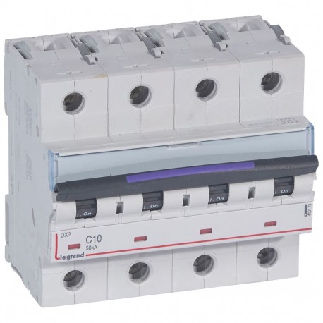 410173 LEGRAND MAGNETE DX3 50kA C 4P 10A
