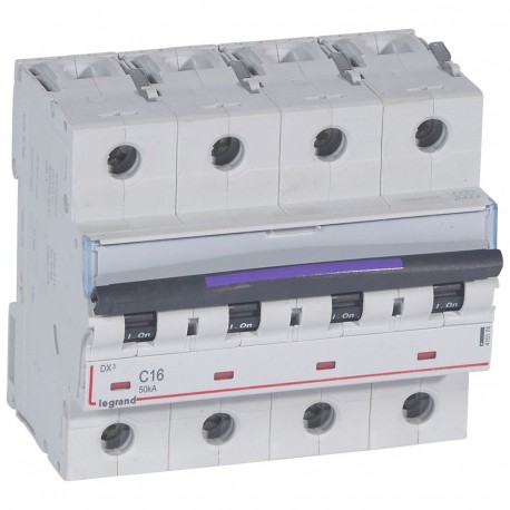 410174 LEGRAND MAGNETE DX3 50kA C 4P 16A