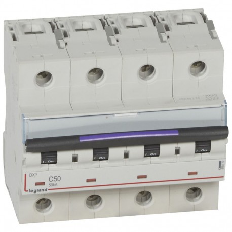 410179 LEGRAND MAGNETE DX3 50kA C 4P 50A