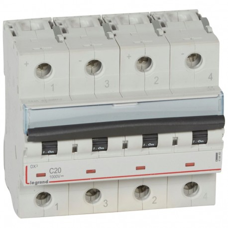 414449 LEGRAND MAGNETOTERMICO 2Р 20А 1000В