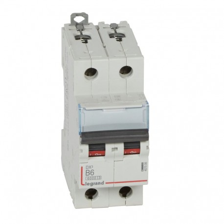 407506 LEGRAND AIMANT DX3 6/10KA B 2P 6A