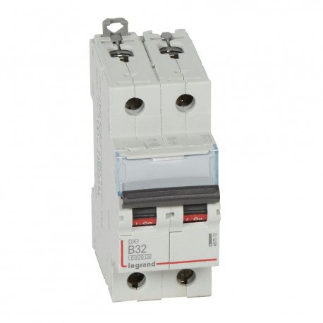 407512 LEGRAND MAGNETE DX3 6/10KA B 2P 32A