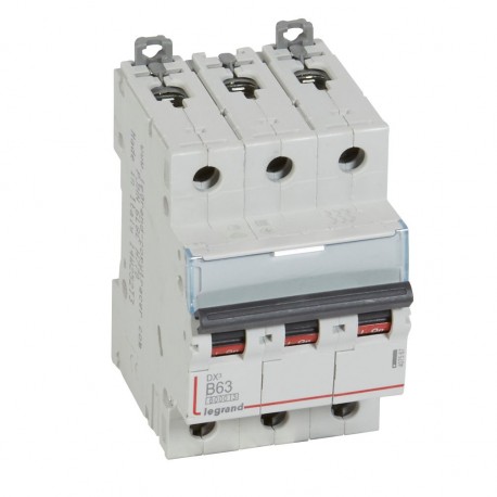 407567 LEGRAND MAGNETE DX3 6/10KA B 3P 63A