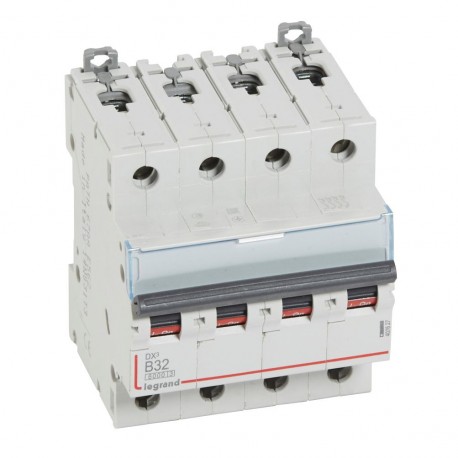 407627 LEGRAND MAGNETE DX3 6/10KA B 4P 32A