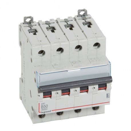 407629 LEGRAND MAGNET-DX3 6/10KA B 4P 50A