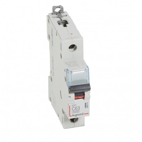 407676 LEGRAND AIMANT DX3 6/10 KA C 1P 63A