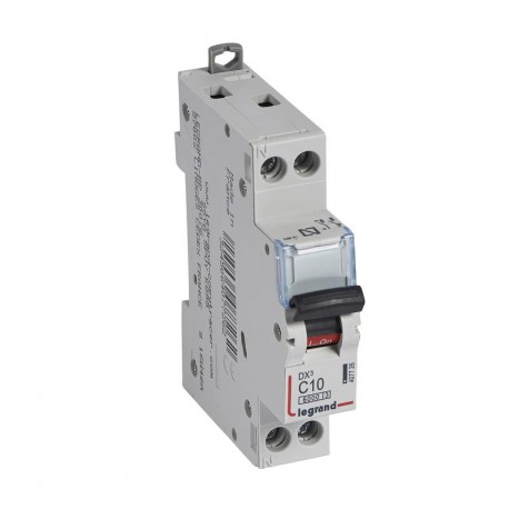 407726 LEGRAND MAGNETE DX3 6/10KA P+N C10 1mod
