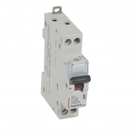 407731 LEGRAND AIMANT DX3 6/10KA P+N C32 1mod