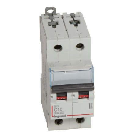 407798 LEGRAND MAGNETE DX3 6/10 KA C 2P 10A