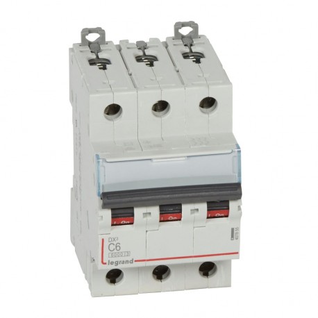 407855 LEGRAND MAGNET DX3 6/10 KA C 3P 6A
