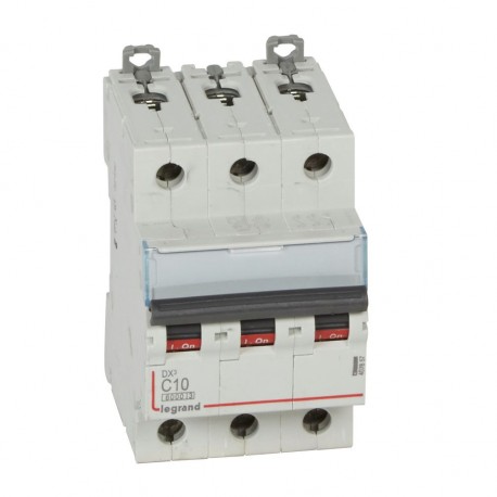 407857 LEGRAND AIMANT DX3 6/10 KA C 3P 10A