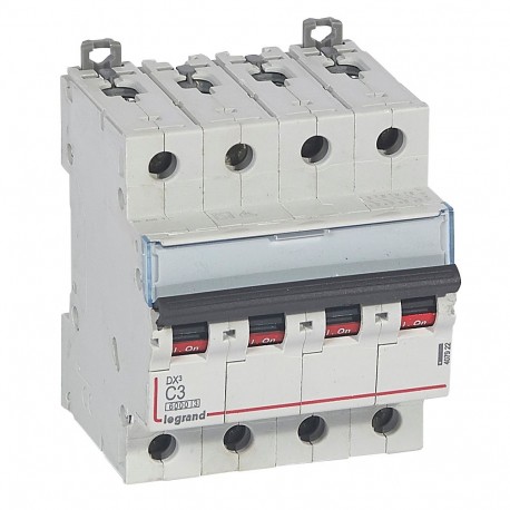 407922 LEGRAND MAGNETE DX3 6/10 KA C 4P 3A