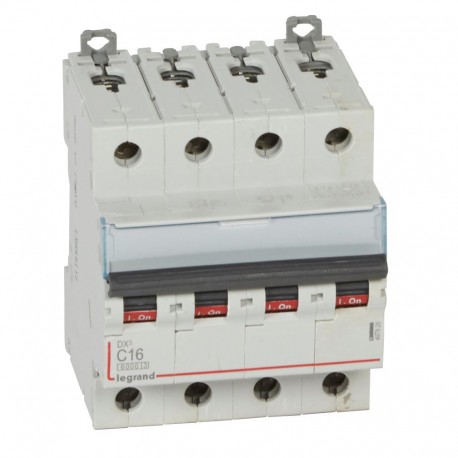 407928 LEGRAND MAGNET DX3 6/10 KA C 4P 16A