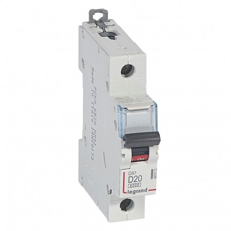 407972 LEGRAND MAGNETE DX3 6/10 KA D 1P 20A