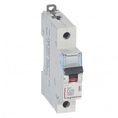 407973 LEGRAND МАГНИТ DX3 НА 6/10 КА Д 1П 25А