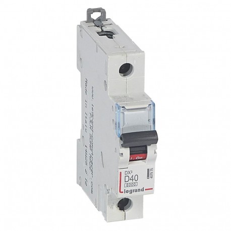 407975 LEGRAND MAGNET DX3 6/10 KA D 1P 40A