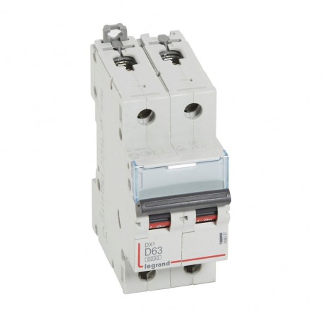 408037 LEGRAND MAGNETE DX3 6/10 KA D 2P 63A