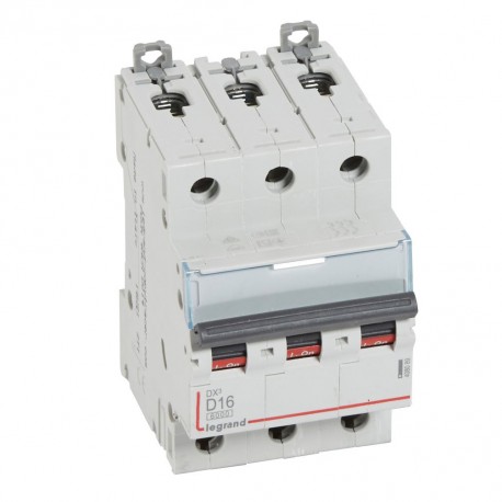 408089 LEGRAND MAGNETE DX3 6/10 KA D 3P 16A