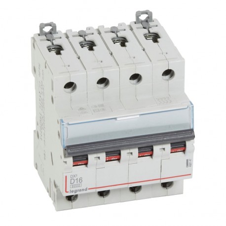 408147 LEGRAND MAGNETE DX3 6/10 KA D 4P 16A