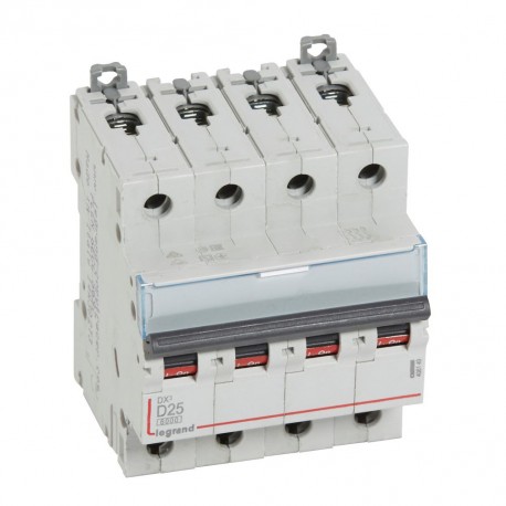 408149 LEGRAND МАГНИТ DX3 НА 6/10 КА Д 4П 25А