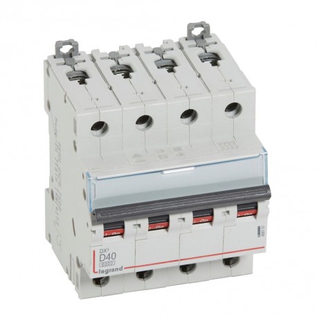 408151 LEGRAND MAGNETE DX3 6/10 KA D 4P 40A