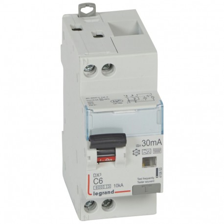 410853 LEGRAND AIMANT DIFFÈRENT DX3 P+N 30mA C6