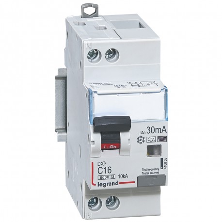 410855 LEGRAND MAGNET DIFER DX3 P+N 30mA C16