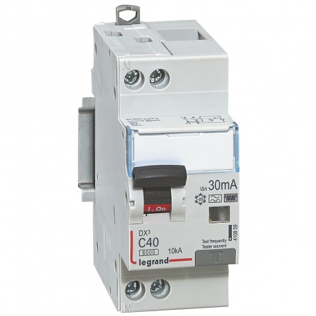 410859 LEGRAND MAGNET UNTERSCHEIDEN DX3 P+N 30mA C40