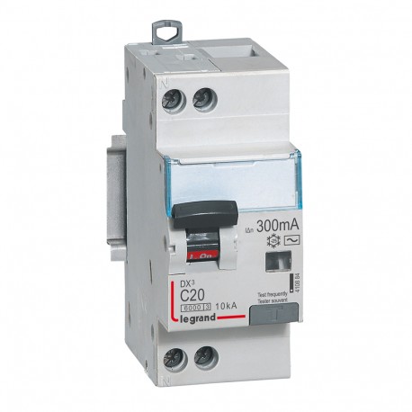 410884 LEGRAND DX3 1P+N C20 6/10K HPI 300MA