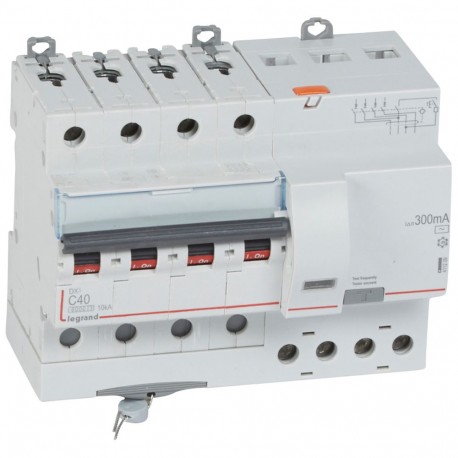 411209 LEGRAND AIMANT DIFFÈRENT DX3 4P 300mA C40