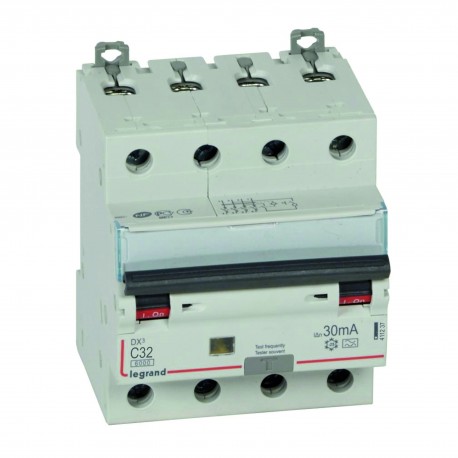 411237 LEGRAND MAGNET UNTERSCHEIDEN DX3 4P 30mA C32
