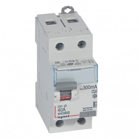 411570 LEGRAND DIFFÉRENTIEL DX3 2/40/300 À