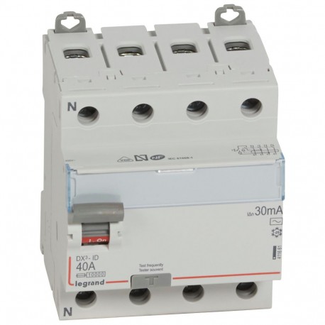 411661 LEGRAND DIFFERENZIALE DX3 4/40/30 AC