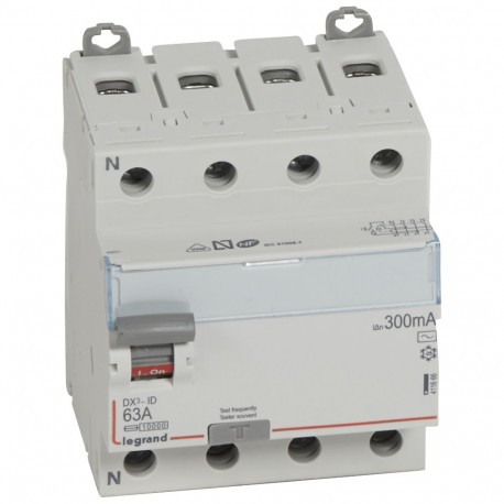 411666 LEGRAND DIFERENCIAL DX3 4/63/300 AC