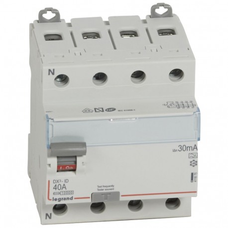 411675 LEGRAND ДИФФЕРЕНЦИАЛЬНЫЙ DX3 НА 4/40/30 В